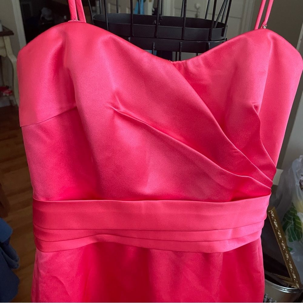 Allure Covertible Strapless Watermelon Style#1311 Bridesmaid Dress Size 12 NEW! - Picture 6 of 14